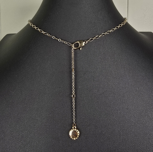 BCBGeneration Boho Evil Eye Necklace with Gold Detailing - Picture 5 of 5